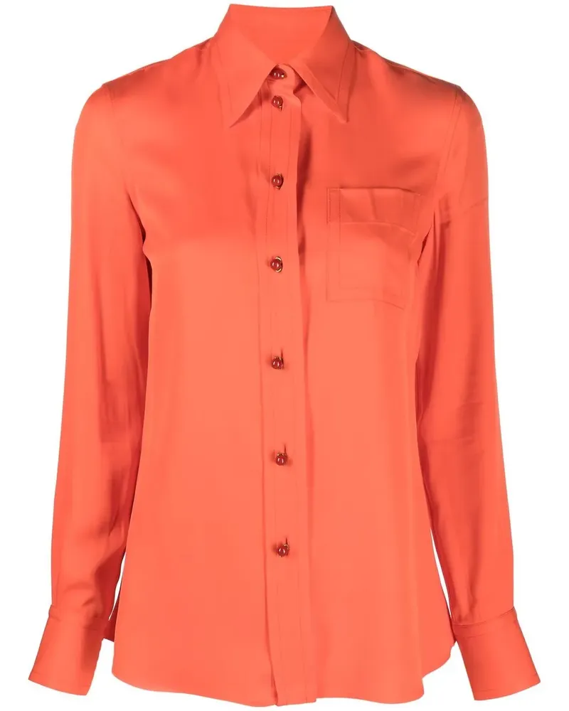 Lanvin Hemd mit weiten Ärmeln - Orange Orange