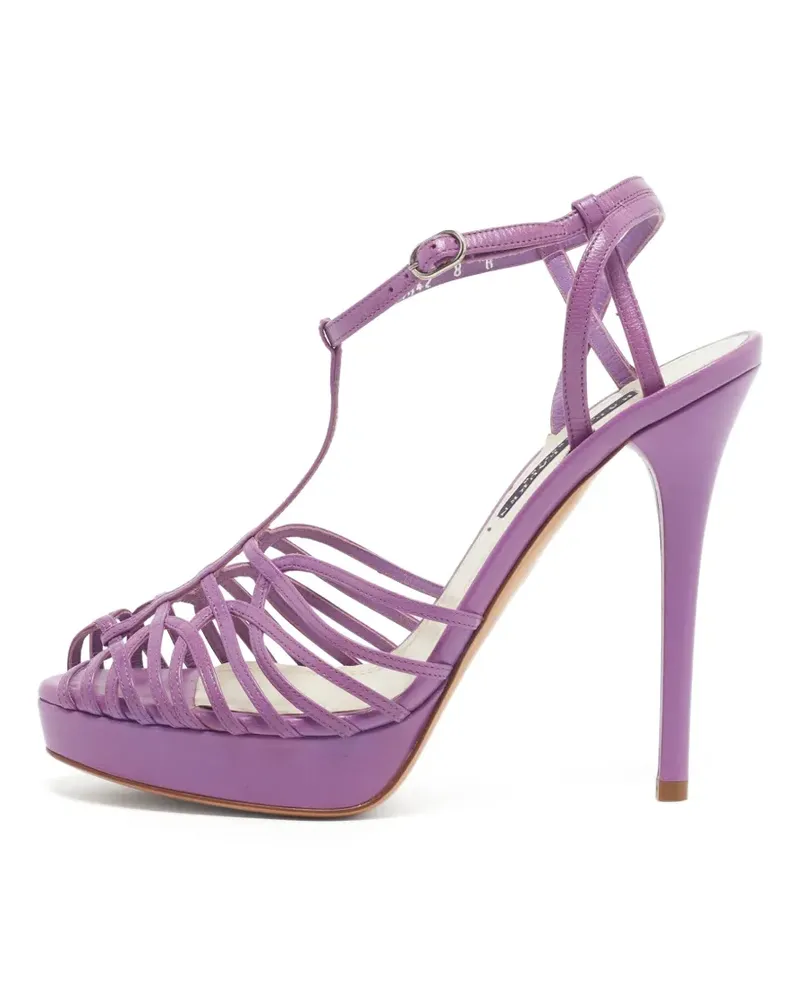 Ralph Lauren Sandalen mit Knöchelriemen - Violett Violett