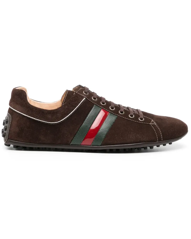 Gucci Sneakers aus Wildleder - Braun Braun