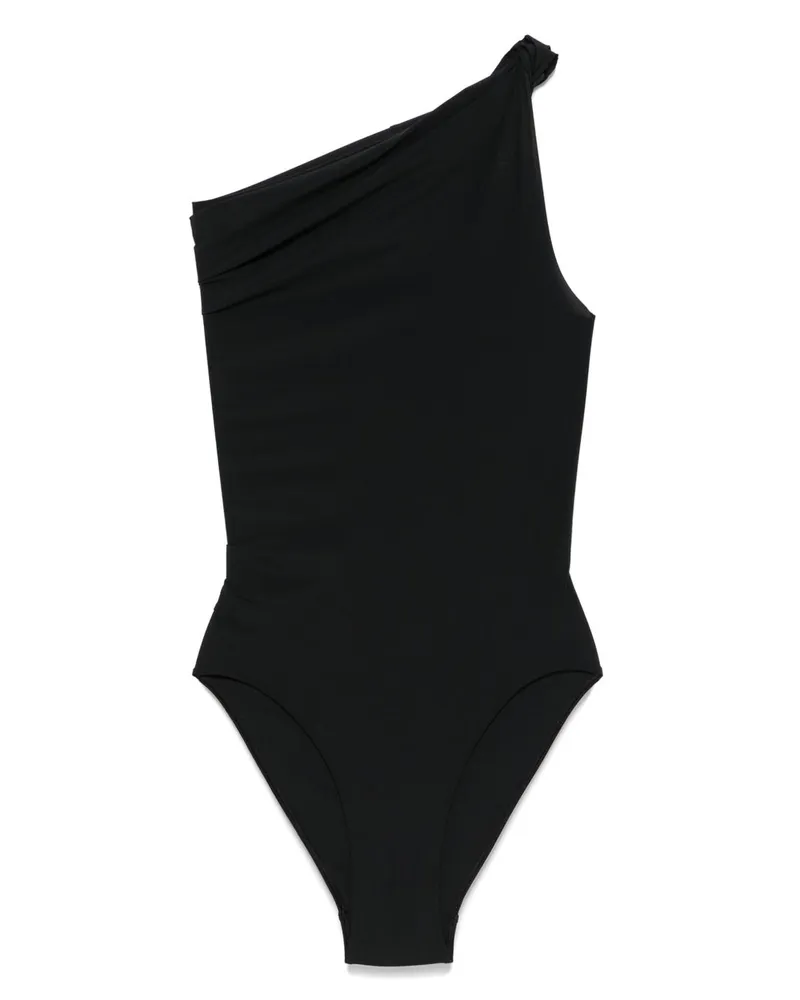 Rick Owens Twist Badeanzug - Schwarz Schwarz