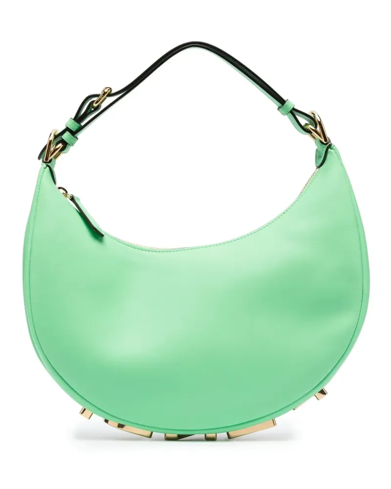 Fendi graphy Schultertasche - Grün Grün
