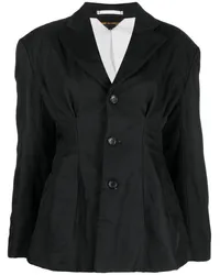 Comme des Garçons Klassischer Blazer Schwarz