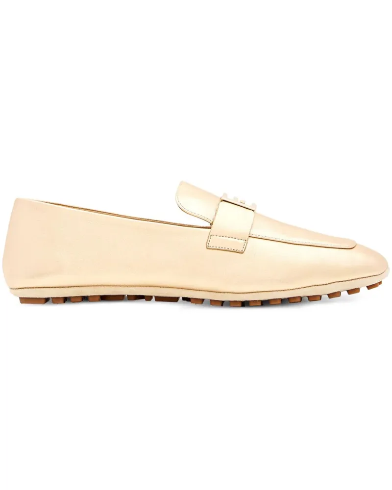 Fendi Baguette Loafer - Gold Gold
