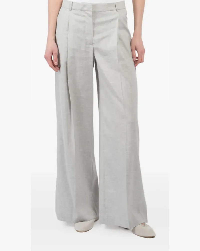 The Garment Hose mit weitem Bein - Grau Grau