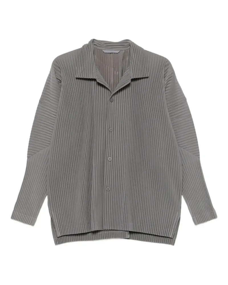 Issey Miyake Hemd mit Falten - Grau Grau