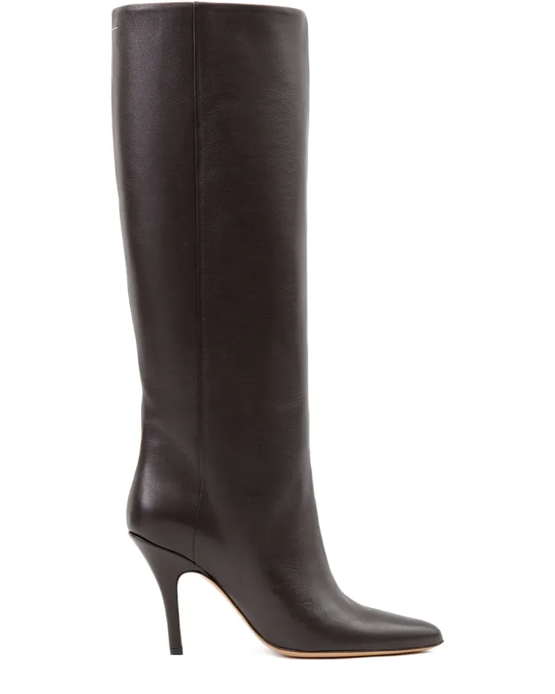Maison Margiela Kniehohe Stiefel - Braun Braun