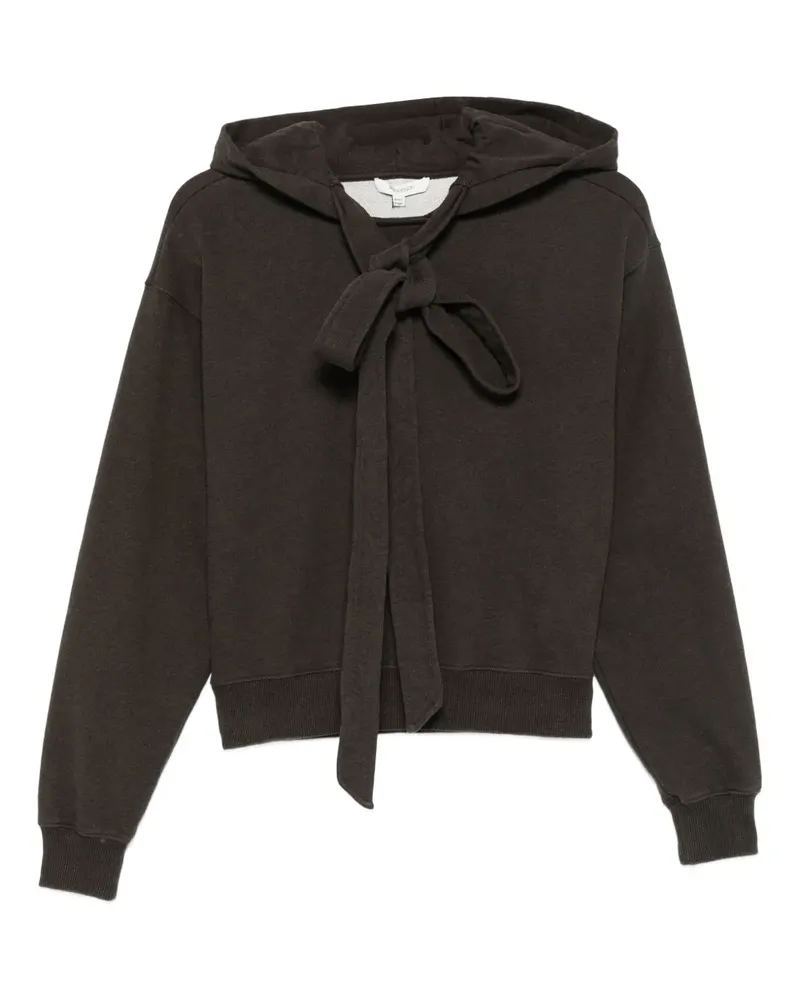 J.W.Anderson Hoodie mit Schleifenverschluss - Braun Braun