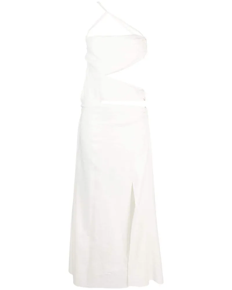 Cult Gaia Maxikleid mit Cut-Outs - Nude Nude