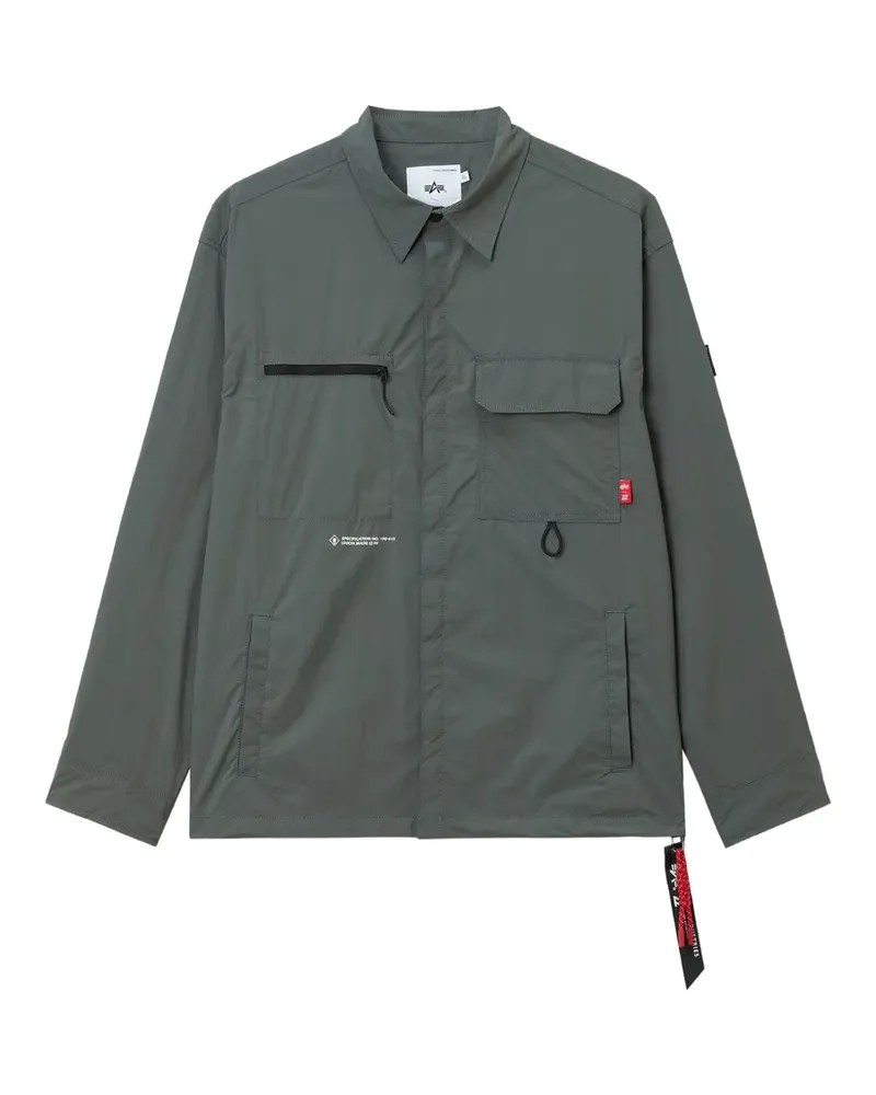 Izzue zip pocket jacket - Grün Grün