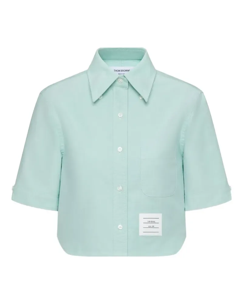 Thom Browne Klassisches Hemd - Blau Blau