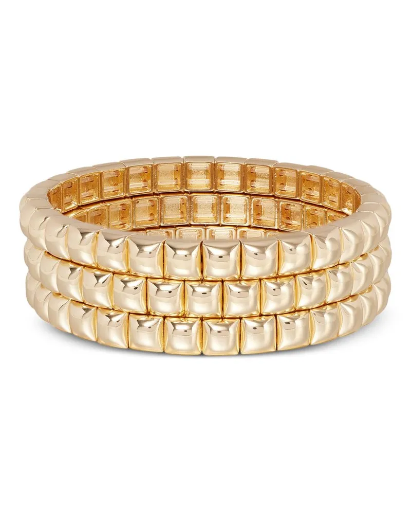 Roxanne Assoulin Mini Armband mit Nieten - Gold Gold
