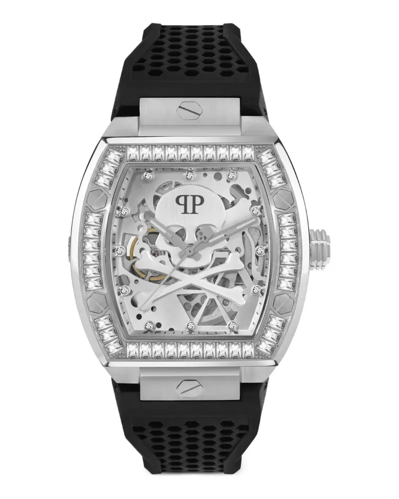 Philipp Plein The $Keleton 44mm watch - Silber Silber