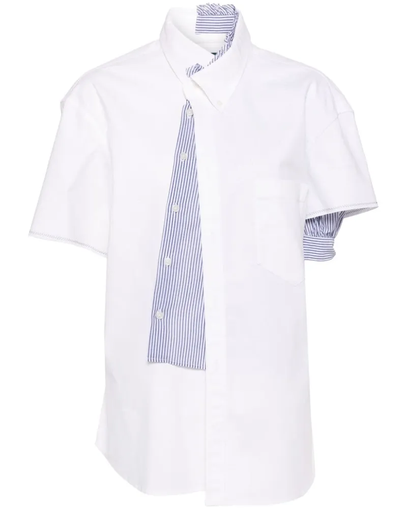 kolor Hemd mit Button-down-Kragen - Weiß Weiß