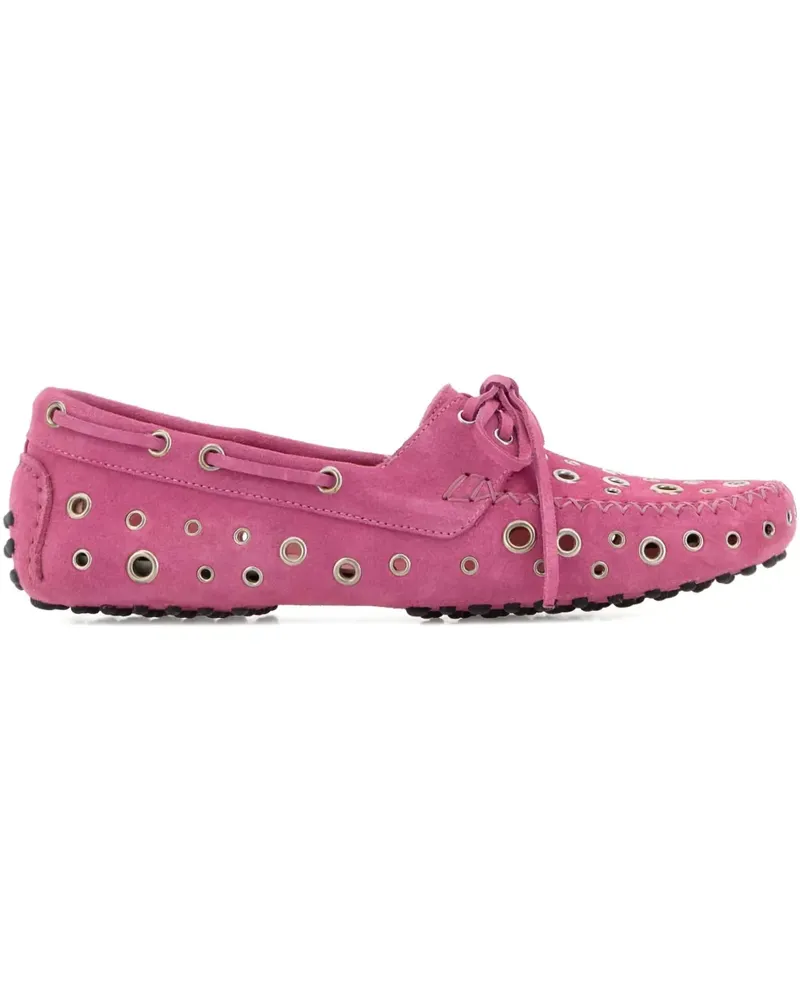 GIMAGUAS Car eyelets loafers - Rosa Rosa