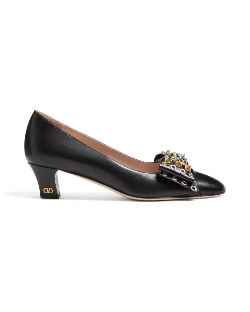 Valentino Garavani Bowow Pumps 45mm - Schwarz Schwarz