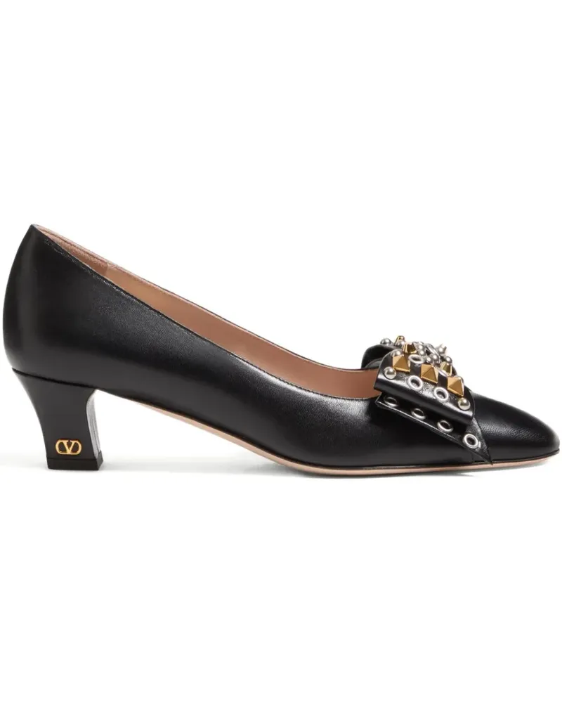 Valentino Garavani Bowow Pumps 45mm - Schwarz Schwarz