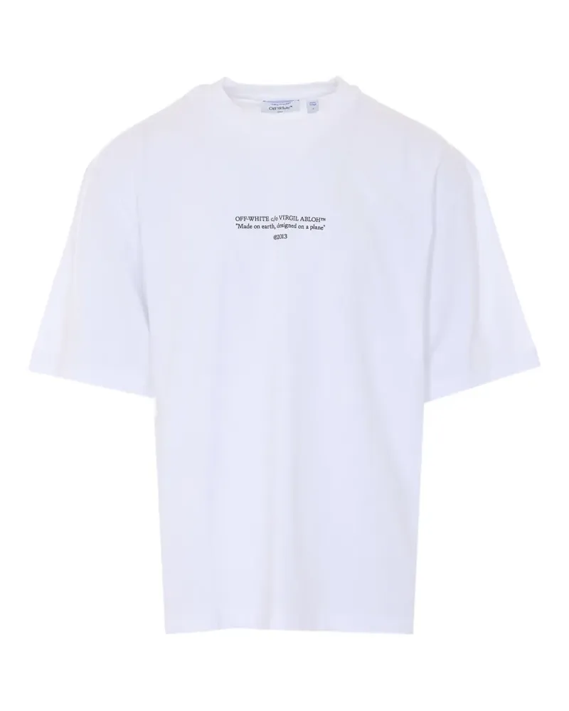 OFF-WHITE Statement skate T-shirt - Weiß Weiß