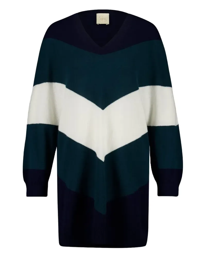 PAULA Pullover im Oversized-Look - Blau Blau