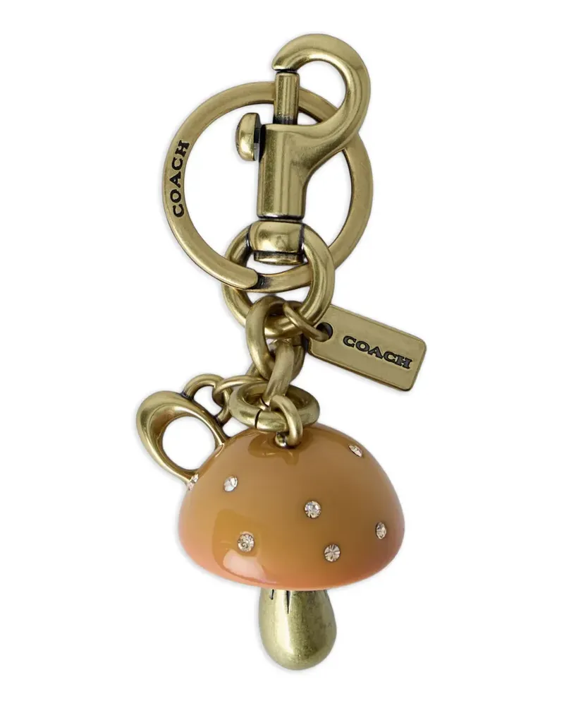 Coach Mushroom Schlüsselanhänger - Gold Gold