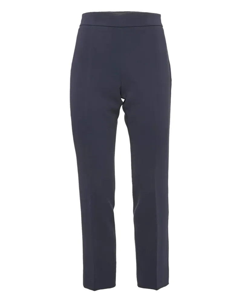Max Mara Hose aus Krepp - Blau Blau