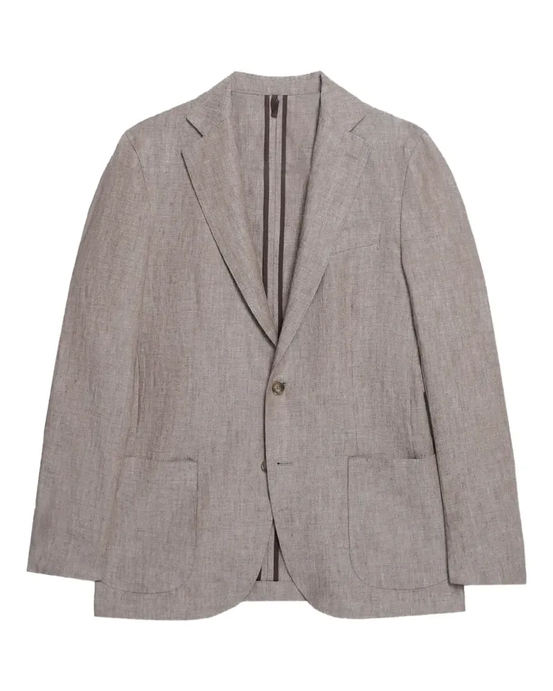 Brooks Brothers Sakko mit Knöpfen - Braun Braun