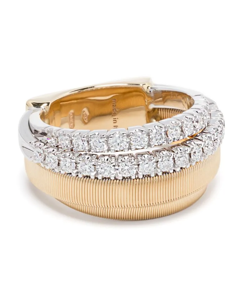 Marco Bicego 18kt Gelbgoldring mit Diamanten Gold
