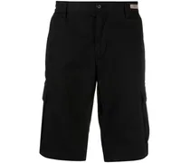 Chino-Shorts mit geradem Bein - Schwarz