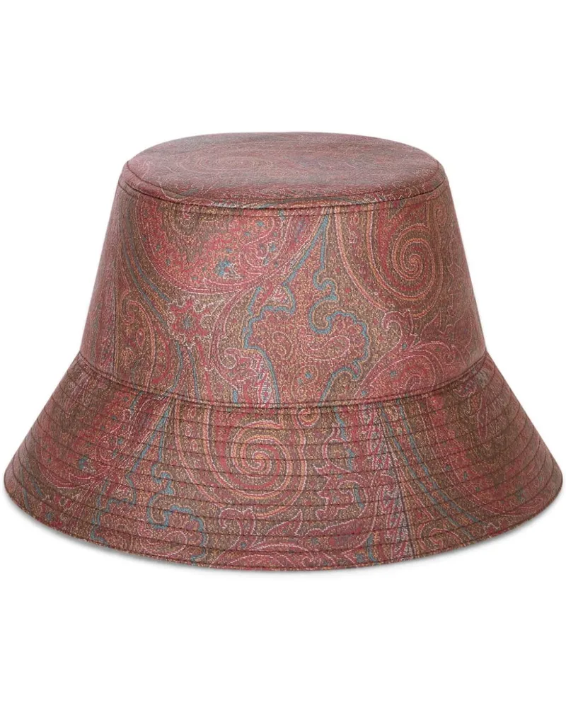 Etro Fischerhut mit Paisleymuster - Braun Braun