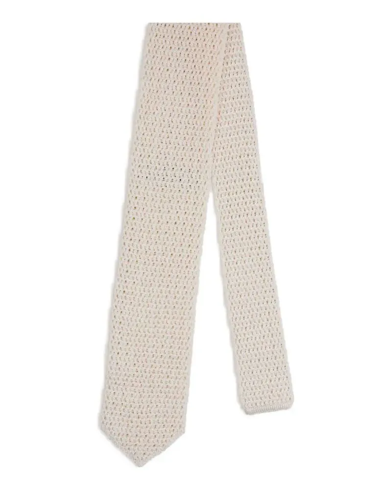Tom Ford silk knit tie - Nude Nude