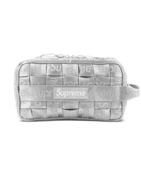 Supreme Being Gewebte Utility-Tasche Grau