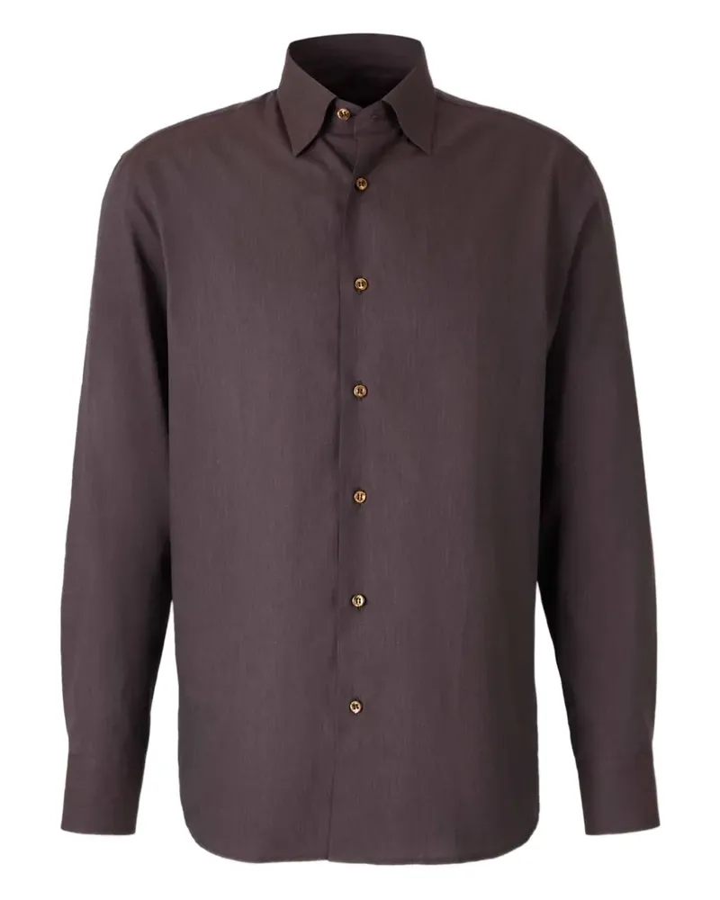 Brioni buttoned shirt - Braun Braun