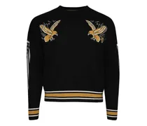 Eagle Souvenir Intarsien-Pullover