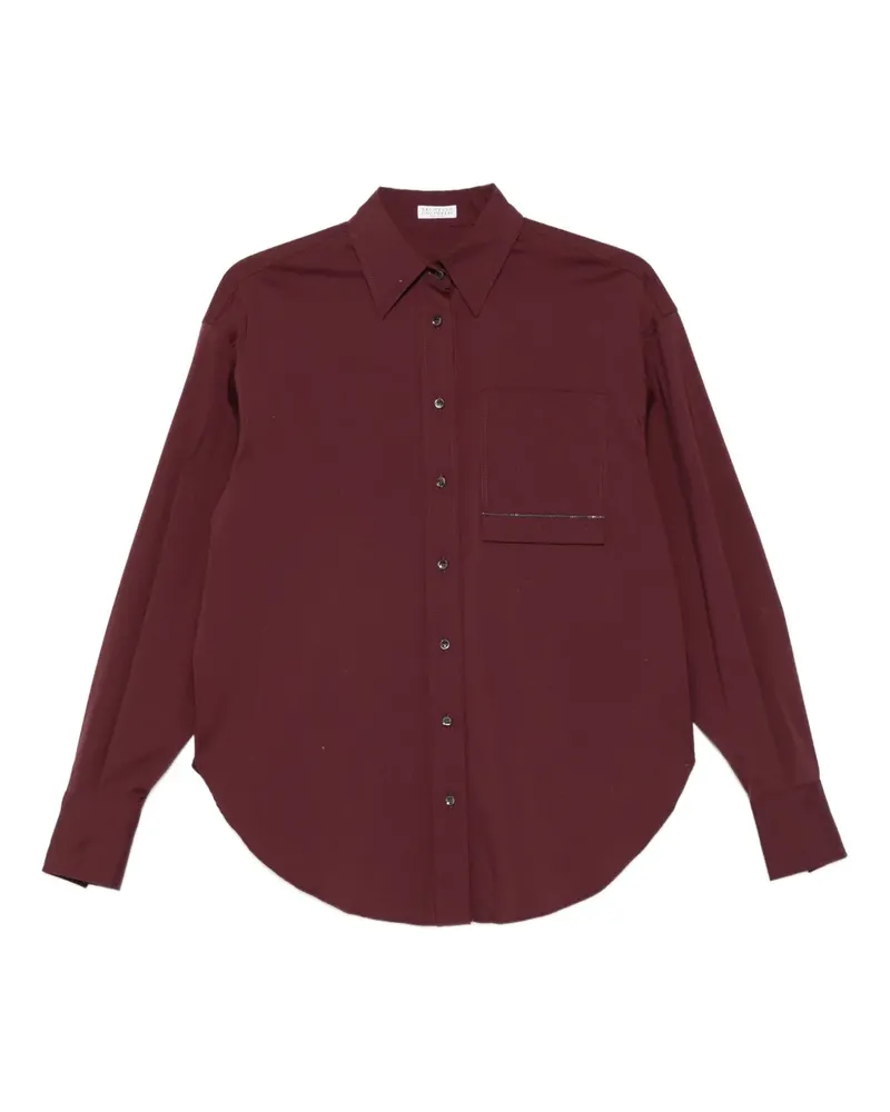 Brunello Cucinelli Monili T-Shirt - Violett Violett