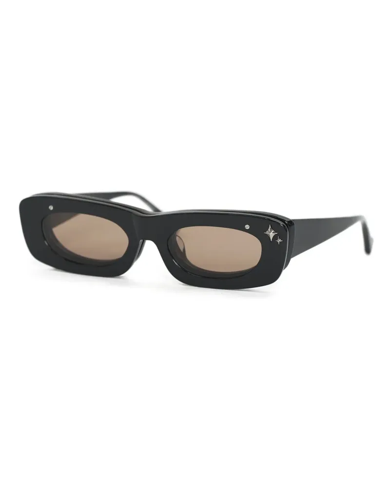 pushBUTTON x Grey Ant Flip Up Sonnenbrille - Schwarz Schwarz