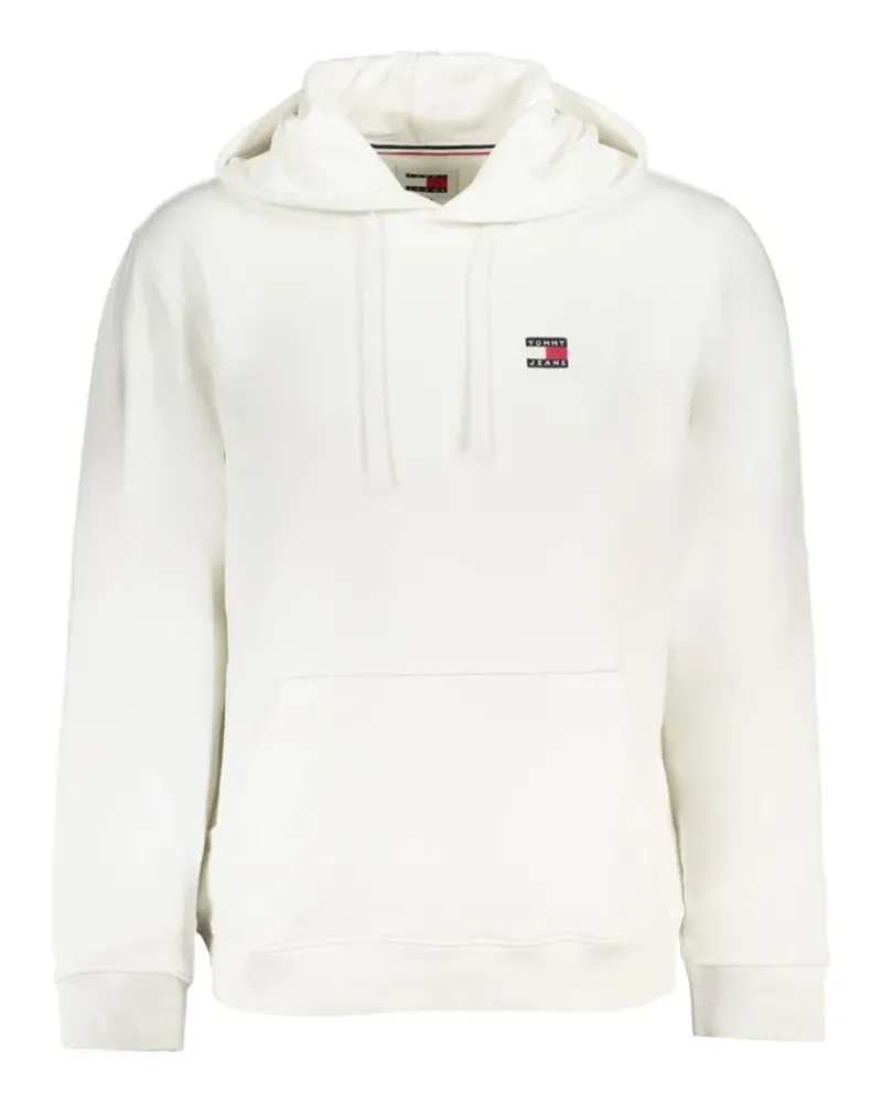 Tommy Hilfiger logo-patch hoodie - Weiß Weiß