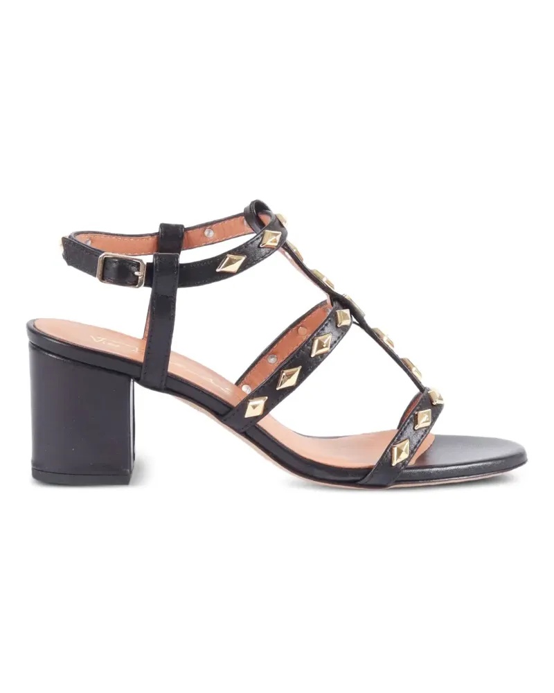 Via Roma 15 studded sandals - Schwarz Schwarz