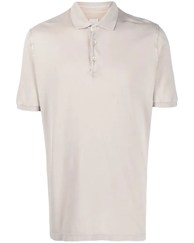 Fedeli Klassisches Poloshirt - Nude Nude