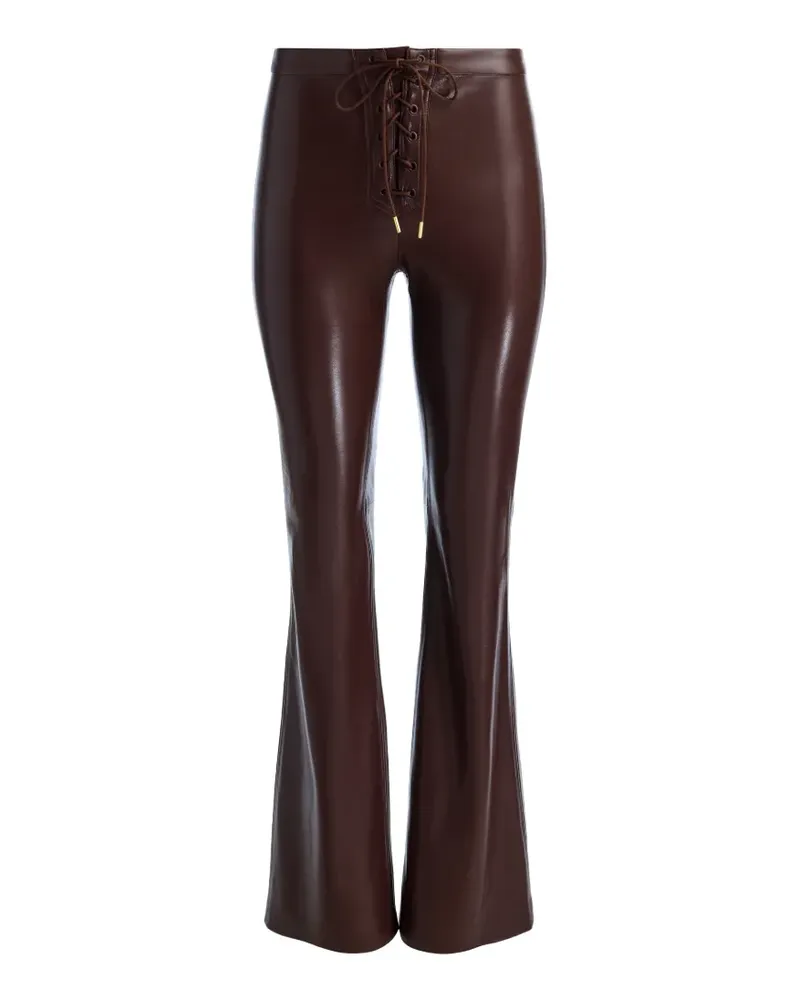Alice + Olivia Ravyn Bootcut-Hose - Braun Braun