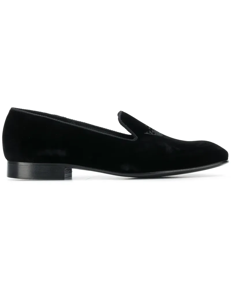 Church's Loafer mit Stickerei - Schwarz Schwarz