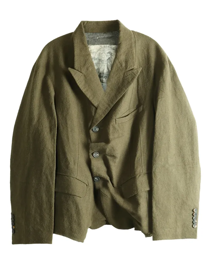 Ziggy Chen button-down blazer - Grün Grün