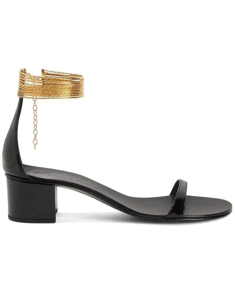 Giuseppe Zanotti Kay Sandalen 40mm - Schwarz Schwarz