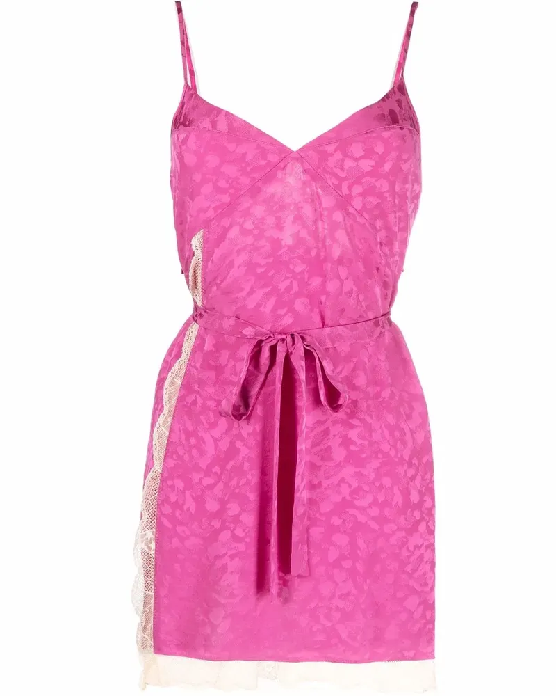 Zadig & Voltaire Reglisse Seidenkleid - Rosa Rosa