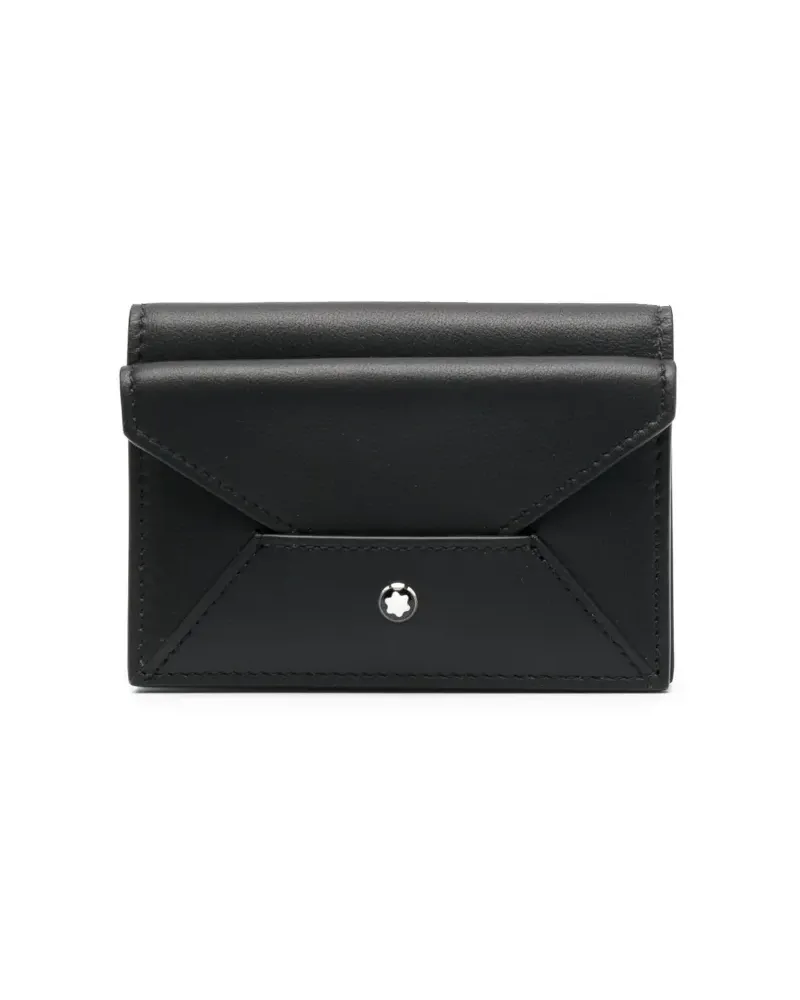 Montblanc Portemonnaie mit Logo-Applikation - Schwarz Schwarz