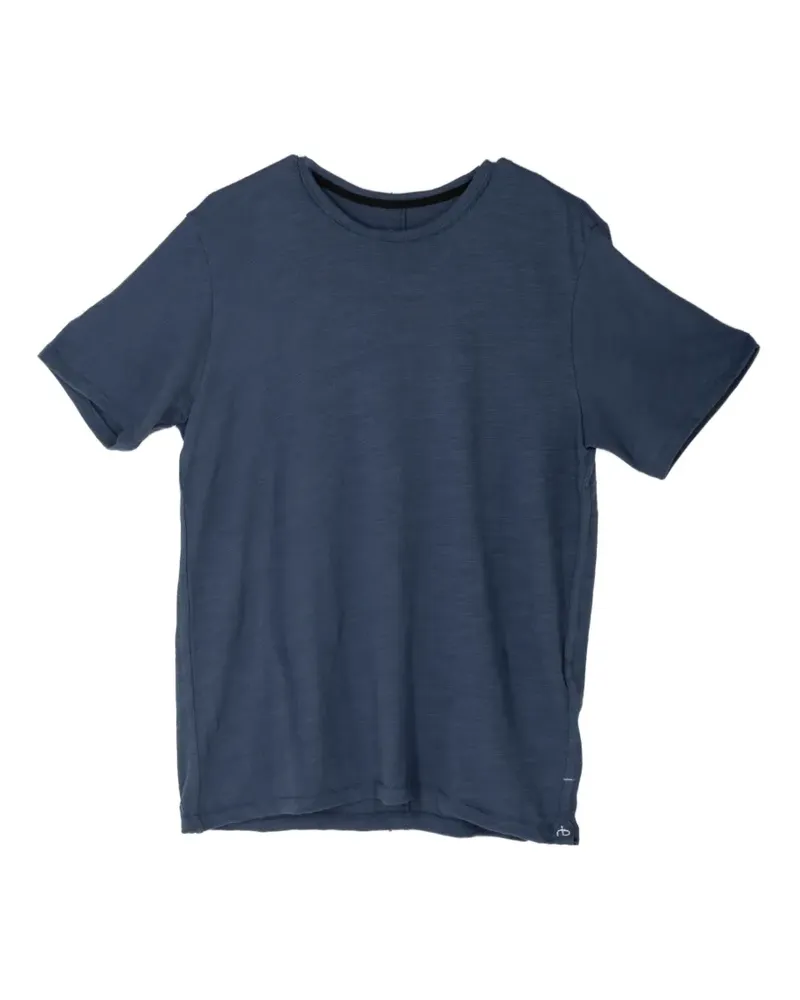 Rag & Bone Classic Flame crew-neck T-shirt - Blau Blau