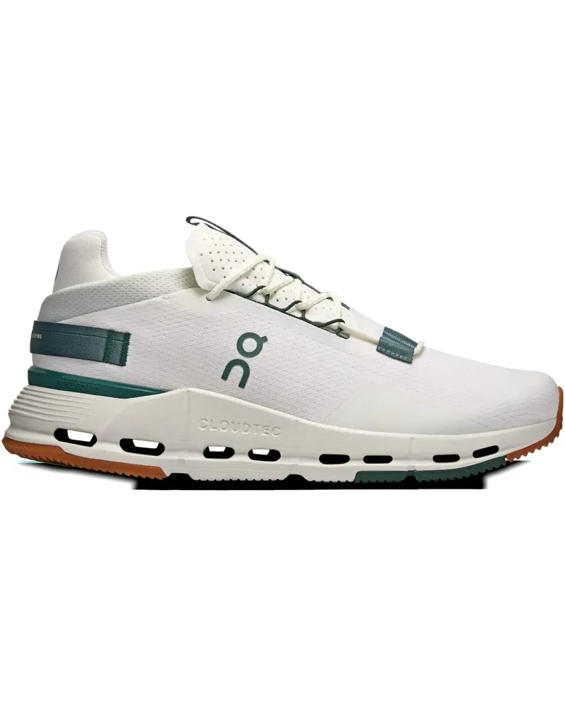 ON Cloudnova 2 Ivory Olive Sneakers - Weiß Weiß