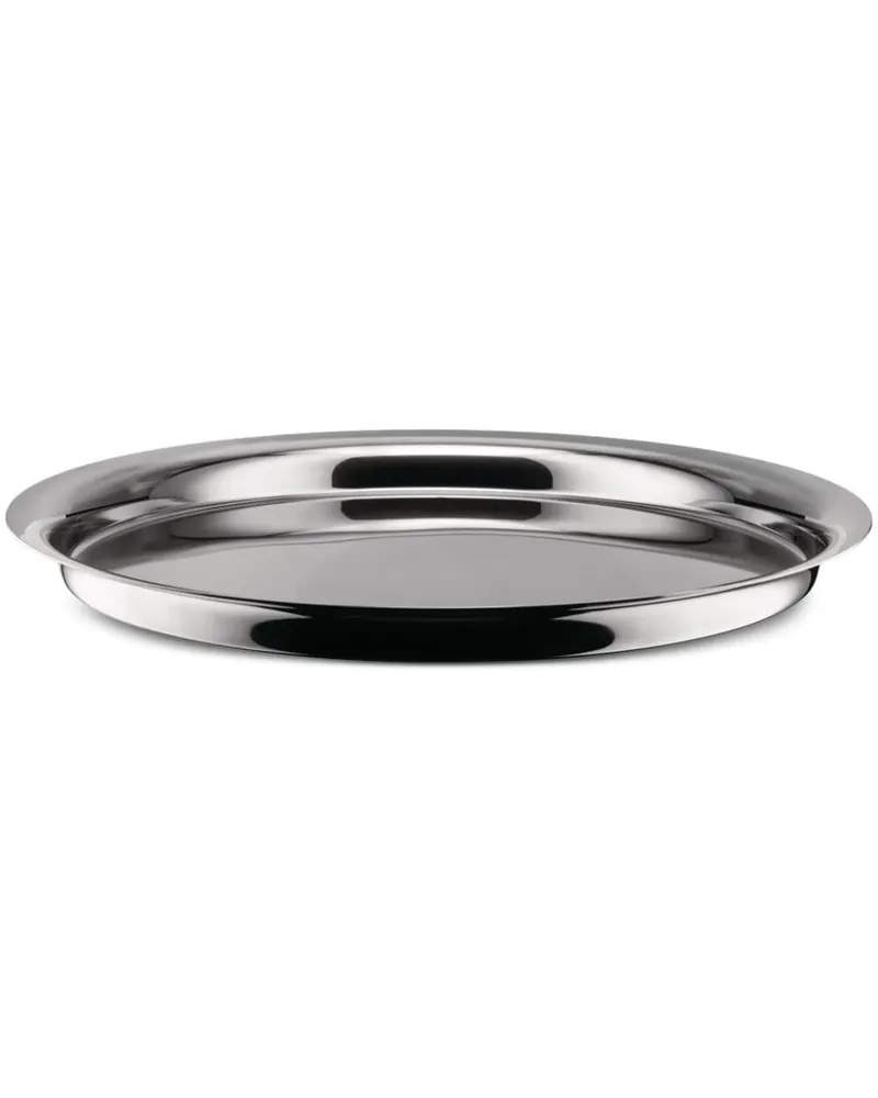 Alessi Kuru Kuru Serviertablett (40cm) - Silber Silber