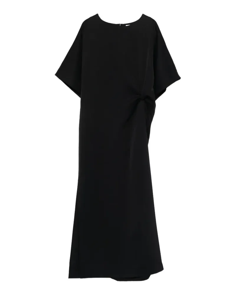 Drykorn Indah knot midi dress - Schwarz Schwarz