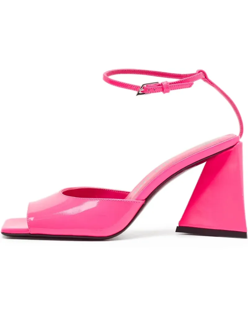 ATTICO Sandalen mit Blockabsatz - Rosa Rosa