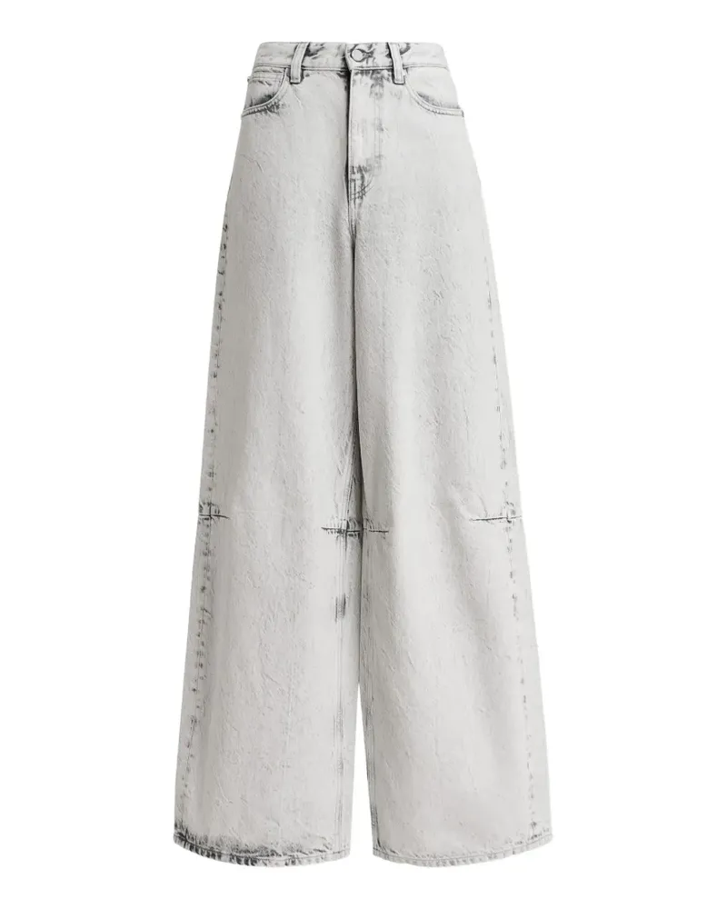 Essentiel Kadi Jeans mit Dirty-Effekt - Grau Grau