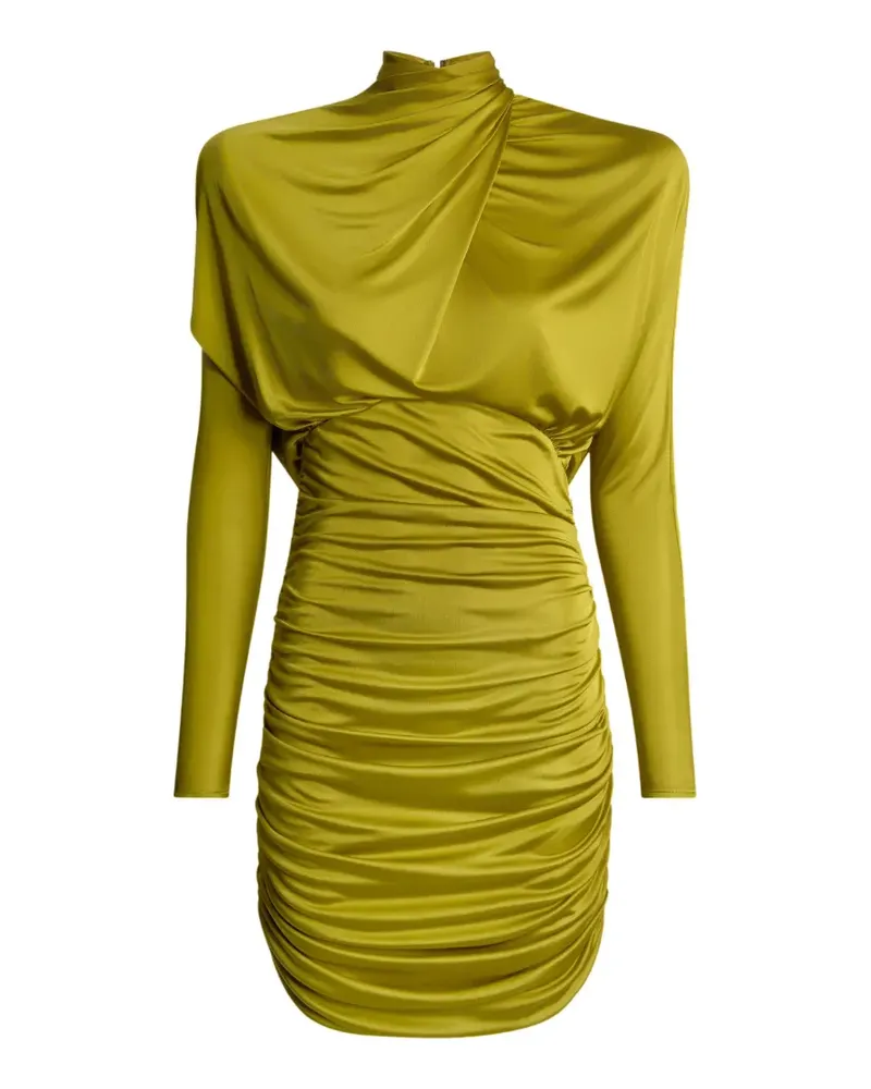Balmain Drapiertes Kleid aus fließendem Jersey - Grün Grün